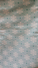 Blue Flakes and Polka Dots Christmas Stocking - Stitch Morgantown